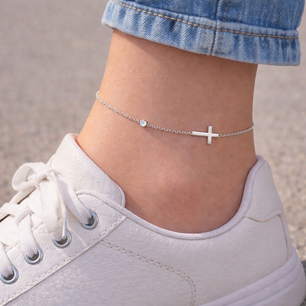 Bracelet Cheville - Céleste